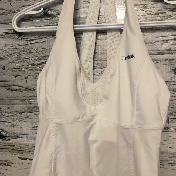 Reebok Play Dry white tank - Picture 2 of 3